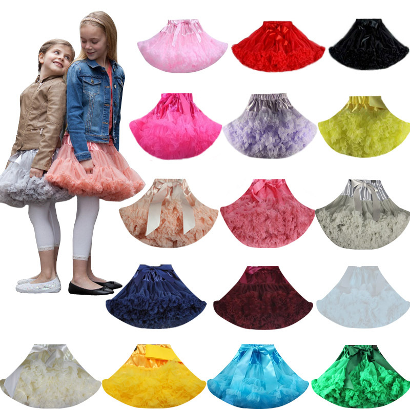 မိန်းကလေးများအတွက် Tutu စကတ်ကလေးများ Fluffy Skirt မွေးနေ့ပါတီ 0 တ်စုံ